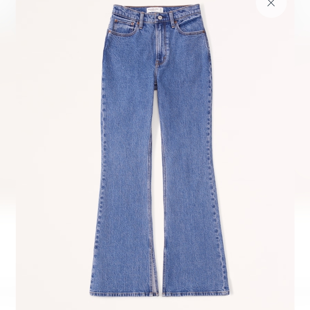Abercrombie High Rise Vintage Flare Jeans